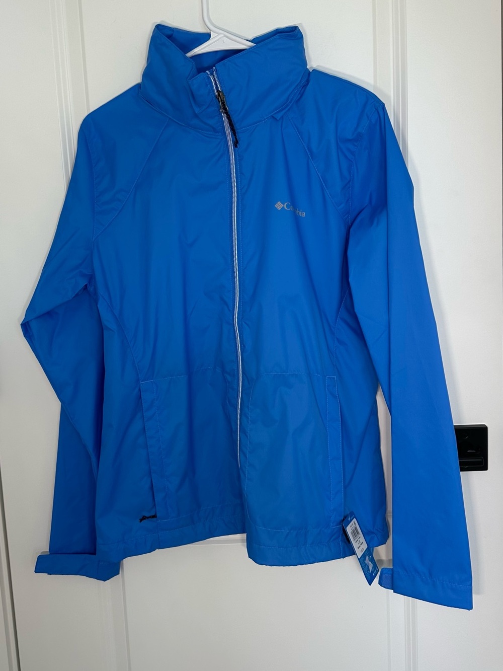 Columbia Women's Bright Blue Utility Windbreaker Jacket